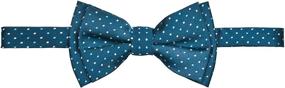 img 2 attached to 🎀 Retreez Colorful Polka Dot Microfiber Pre-Tied Boys' Accessories and Bow Ties