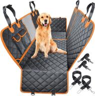 wowbabepets 5-in-1 convertible dog car seat cover for back seat - multipurpose scratchproof dog car hammock with mesh window - waterproof & durable non-slip protection for cars, trucks, suvs... logo