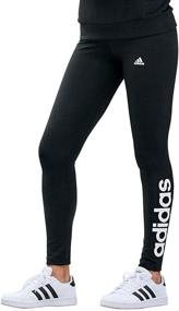 img 1 attached to Adidas Womens Linear Leggings Black