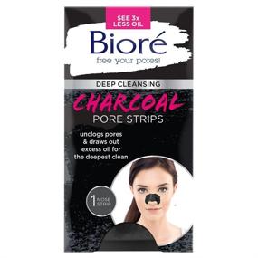 img 3 attached to Bioré Combination Skin Baking Soda Pore Cleanser (6.77 oz) + One Bioré Nose Pore Strip with Deep Cleansing Charcoal