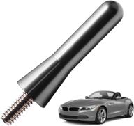 🚗 enhance your bmw z3 and z4 with japower's 2-inch titanium replacement antenna: stylish automotive car truck antenna, compatible 1995-2021 logo