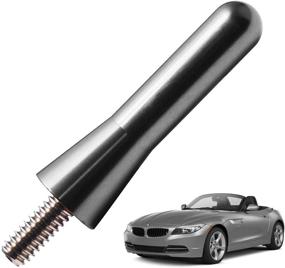 img 4 attached to 🚗 Enhance Your BMW Z3 and Z4 with JAPower's 2-inch Titanium Replacement Antenna: Stylish Automotive Car Truck Antenna, Compatible 1995-2021