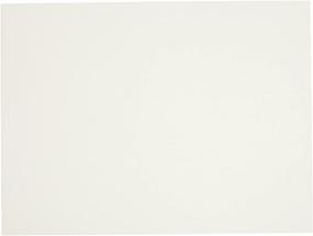 img 1 attached to 🎨 Sax Watercolor Beginner Paper: 90 lbs, 9 x 12 Inches, Natural White (Pack of 500) - 408401