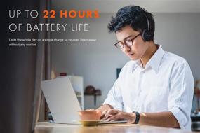 img 1 attached to 🎧 Sound Blaster JAM V2: Наушники наушников Lightweight Bluetooth 5.0 Wireless с USB-C, aptX Low Latency & HD, Multipoint Connectivity, Voice Detection, Noise Reduction & 22 Hours Battery Life