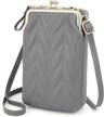 uto crossbody leather portable adjustale women's handbags & wallets and wallets logo