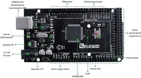 img 3 attached to ELEGOO MEGA R3 Board ATmega 2560 + USB Cable for Arduino IDE Projects - RoHS Compliant