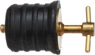 🚢 seachoice 18861 twist-turn 1.25-inch marine boat brass drain plug: durable and secure with neoprene seal логотип