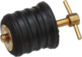 img 3 attached to 🚢 Seachoice 18861 Twist-Turn 1.25-Inch Marine Boat Brass Drain Plug: Durable and Secure with Neoprene Seal