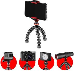 img 3 attached to 📸 Joby GorillaPod Starter Kit with Flexible Mini Tripod, Universal Smartphone Clamp, GoPro and Torch Mount - Up to 325g Payload