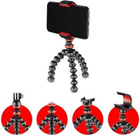 img 4 attached to 📸 Joby GorillaPod Starter Kit with Flexible Mini Tripod, Universal Smartphone Clamp, GoPro and Torch Mount - Up to 325g Payload