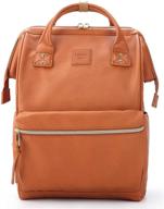 kah kee leather backpack compartment backpacks for laptop backpacks logo