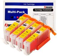 🖨️ ink4work compatible yellow ink cartridge replacement for canon cli-251xl cli-251 xl (4-pack) - perfect for pixma mx722 mx922 ip7220 ip8720 ix6820 mg5420 mg5422 mg5520 mg5522 mg5620 logo