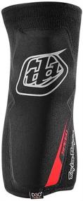 img 2 attached to 🏍️ Black Troy Lee Designs Speed Knee Guard - Adult BMX Body Armor