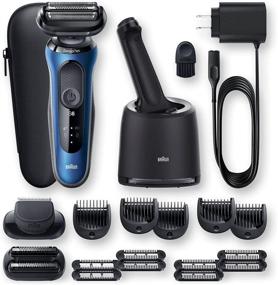 img 1 attached to Braun Series 6 6090cc Electric Men's Razor with SmartCare Center, Beard and Stubble Trimmer - Enhanced SEO