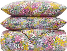 img 3 attached to 🌸 Kate Spade New York King Lilac Floral Dots Comforter Set