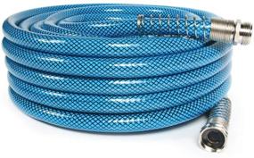 img 4 attached to 🚰 Camco 50ft Premium Drinking Water Hose (21009) - Lead-Free, Anti-Kink Design, 20% Thicker, 5/8" Inner Diameter