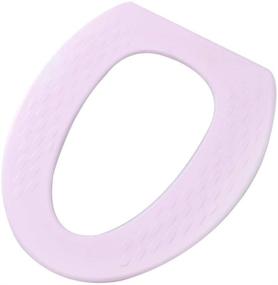 img 2 attached to 🚽 Maxmartt Toilet Seat Cushion: Waterproof EVA Reusable Soft Pad (Color: Pink)