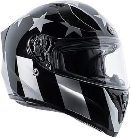 img 2 attached to 🏍️ Enhanced SEO: TORC T15B Full Face Motorcycle Helmet with Graphic, featuring Bluetooth Integration