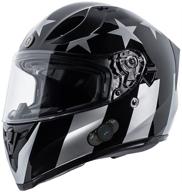 🏍️ enhanced seo: torc t15b full face motorcycle helmet with graphic, featuring bluetooth integration logo