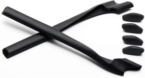 img 4 attached to 🧢 Enhance Your Oakley Jacket: PapaViva Replacement Rubber for Men's Sunglasses & Eyewear Accessories