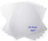 25 pack plastic transparent stencils logo