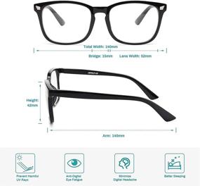 img 3 attached to 👓 Gaoye Blue Light Blocking Progressive Multifocus Reading Glasses for Women and Men – Computer Readers with Spring Hinge