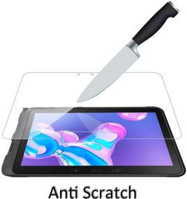 img 2 attached to 📱 Орзеро (2 шт) Защитное стекло для экрана Tempered Glass для Samsung Galaxy Tab Active Pro 10.1 - HD Антицарапин, Полное покрытие | Пожизненная замена