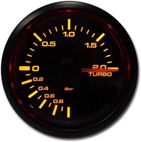 img 3 attached to Upgrade Your Boost/Vacuum Monitoring with the White Amber Digital 2 BAR Gauge Kit Featuring Electronic Pressure Sensor and Waterproof Pin-Style Installation