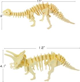 img 3 attached to Wooden Dinosaur Assembly Kit - Calary Simulation