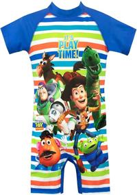 img 2 attached to 👦 Disney Toy Story Swimsuit for Boys