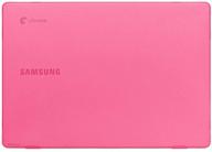 🎀 optimized mcover hard shell case for samsung chromebook 4 xe310xba series 11.6-inch 2020 (pink) logo