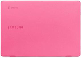 img 4 attached to 🎀 Optimized mCover Hard Shell Case for Samsung Chromebook 4 XE310XBA Series 11.6-inch 2020 (Pink)