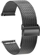 ⌚ mesh metal t-strap men's watches with watch strap logo