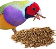 🐦 meric mealworm for birds: boost alertness, aid muscle development, and support reproduction with well-balanced treats - 3.5 oz. zip-lock bag logo