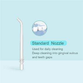 img 1 attached to Enhance Your Dental Routine with DR.BEI Water Flosser Regular Nozzle A01