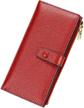 leather wallets blocking wallet capacity women's handbags & wallets and wallets logo