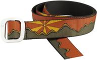 👔 stylish aluminum colorful patterns: discover thomas bates men's accessories and belts logo