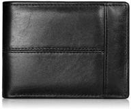 👔 premium genuine leather wallets: stylish minimalist holders for men's accessories logo