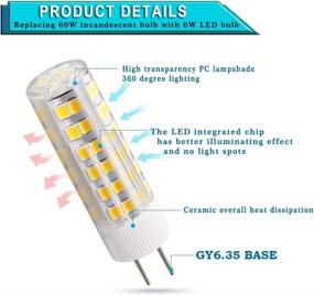 img 3 attached to Exceptional Dimmable GY6 35 AC110V 120V Halogen Equivalent – Discover Unmatched Lighting Performance!