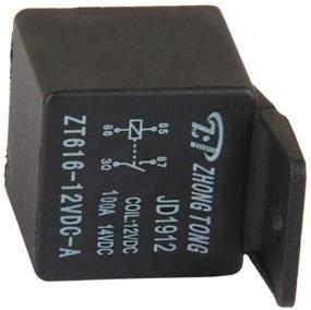 img 2 attached to 🚗 ESUPPORT DC 12V 100A Car Automotive Boat Truck Relay Switch - Pack of 5!