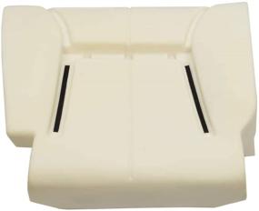 img 3 attached to 🔵 DNA MOTORING ZTL-Y-0137 Driver Side Bucket Seat Lower Cushion Pad, White - Enhanced SEO