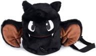 rock climbing bat chalk bag - cool animal edition for optimal grip logo