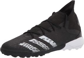 img 4 attached to Adidas Predator Freak Black White Men's Shoes in Athletic