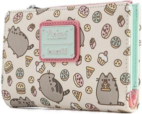 img 3 attached to 🍕 Loungefly Pusheen the Cat Snack Pattern Faux Leather Wallet