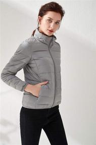 img 3 attached to Camii Mia Womens Lightweight Packable Women's Clothing and Coats, Jackets & Vests