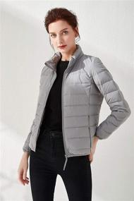 img 2 attached to Camii Mia Womens Lightweight Packable Women's Clothing and Coats, Jackets & Vests