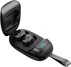 img 4 attached to True Wireless Bluetooth Earbuds With Active Noise Cancelling Mic