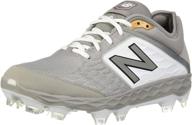 👟 ultimate performance: new balance 3000v4 baseball white men's athletic shoes логотип