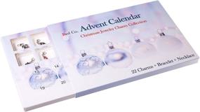 img 2 attached to 🎄 Christmas Advent Charm Calendar Set by Red Co. - Includes 1 Bracelet, 1 Necklace & 22 Unique Charms - Perfect 24-Gift Present for Daughters, Nieces, and Granddaughters