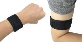 img 1 attached to 🔗 Регулируемый браслет на запястье с сетчатым карманом и липучкой для Fitbit ONE/Fitbit Flex 2 Fitbit ALTA/Alta HR/Activity Tracker/Garmin Fitness Band - от Wanty